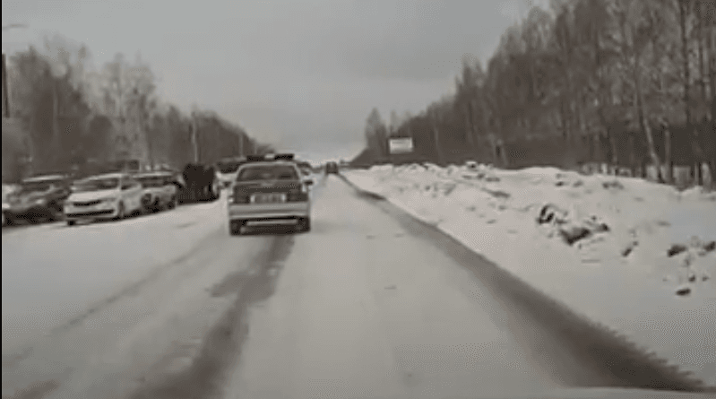 На Щорса произошло 3 аварии за 7 минут