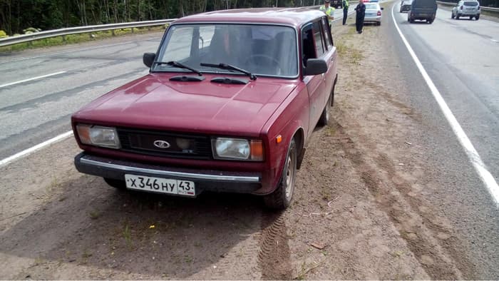 Водитель «четверки» сбил пешехода прямо на разделительной полосе