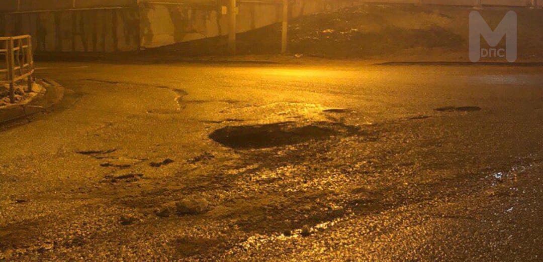 Яму на Луганской и Дзержинского заделают, как найдут деньги