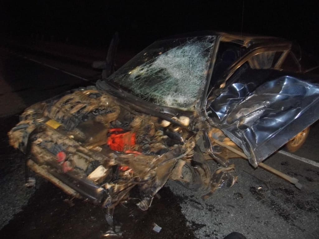 В Яранском районе ВАЗ залетел под прицеп «КамАЗа»