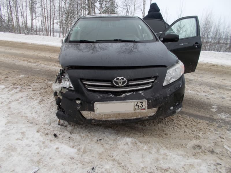 Не разминулись на встречной - ДТП в Яранском районе