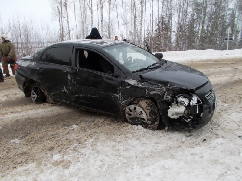 Не разминулись на встречной - ДТП в Яранском районе