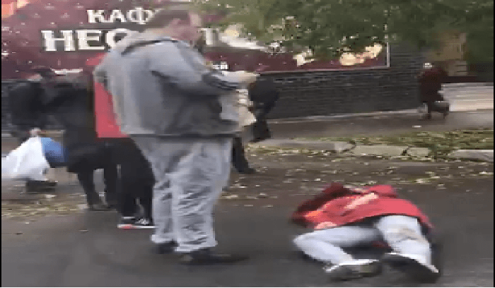 На Октябрьском проспекте сбили женщину: потребовалась госпитализация