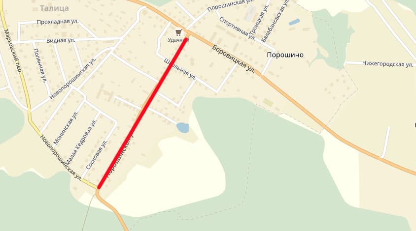 На улице Порошинской сделают ямочный ремонт