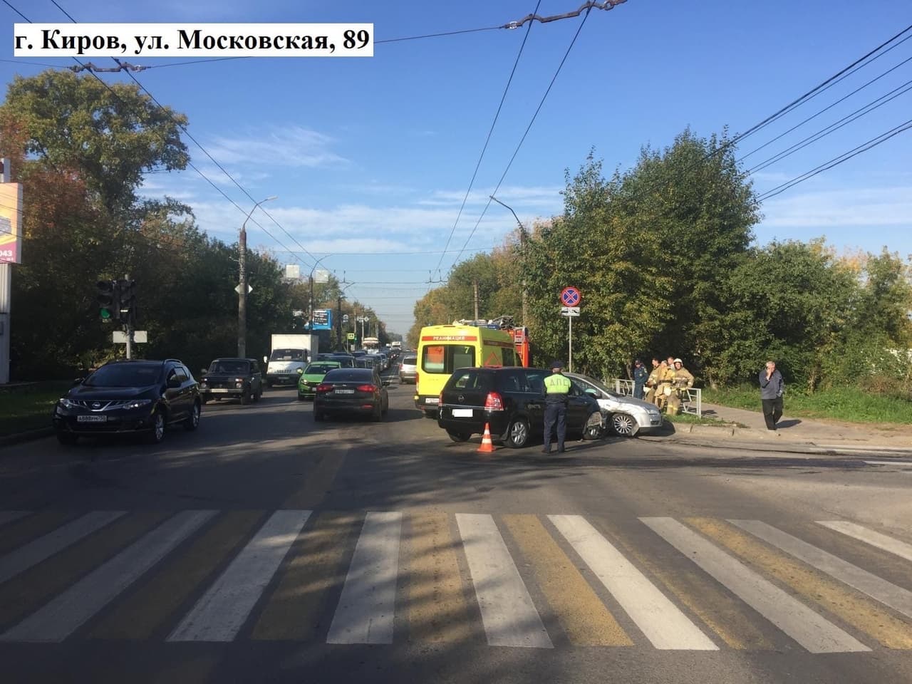 В ДТП с двумя иномарками пострадал 8-летний кировчанин