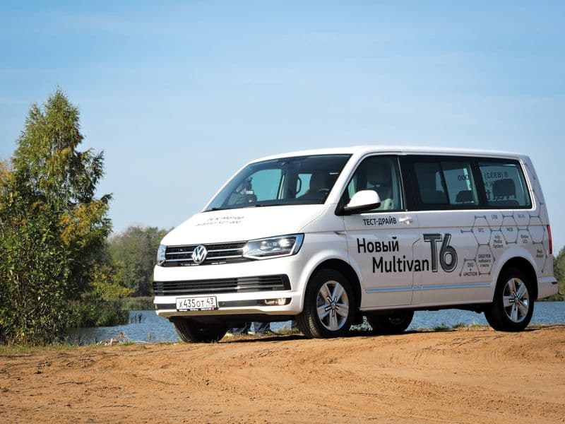Тест-драйв Volkswagen T6: автомобиль не для каждой семьи