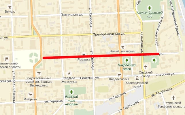 6 ноября в Кирове ограничат движение транспорта