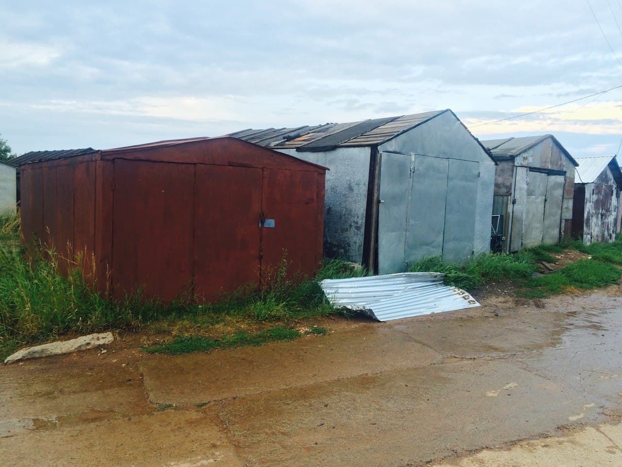  Чудеса природы: сломанное ветром дерево упало между двумя припаркованными авто