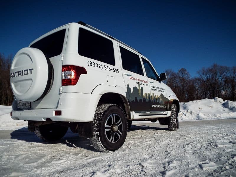 Тест-драйв нового УАЗ Патриот. По ямам да по кочкам