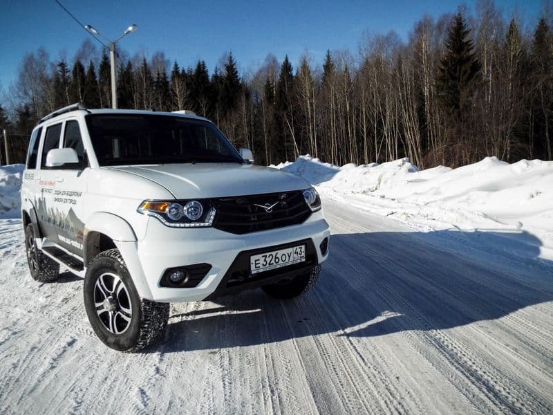 Тест-драйв нового УАЗ Патриот. По ямам да по кочкам