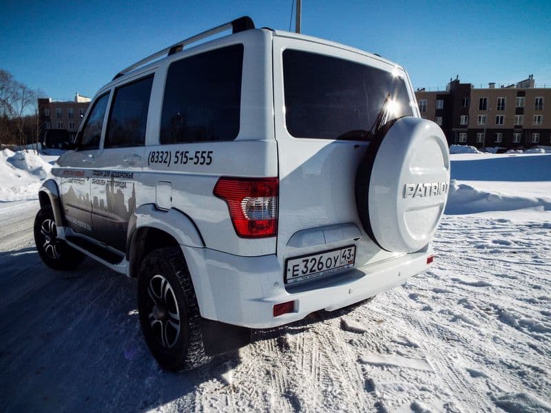 Тест-драйв нового УАЗ Патриот. По ямам да по кочкам