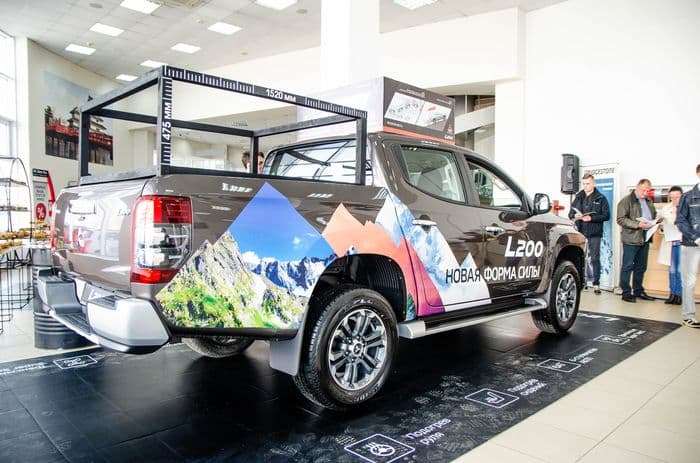В Кирове состоялась презентация Mitsubishi L200 2019 года
