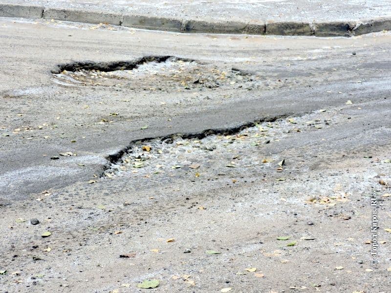За плохие дороги в Кирове-штраф 150 тысяч рублей