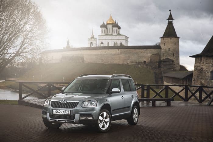 Специальное предложение от ŠKODA: клиенты получат зимние колеса при покупке Yeti