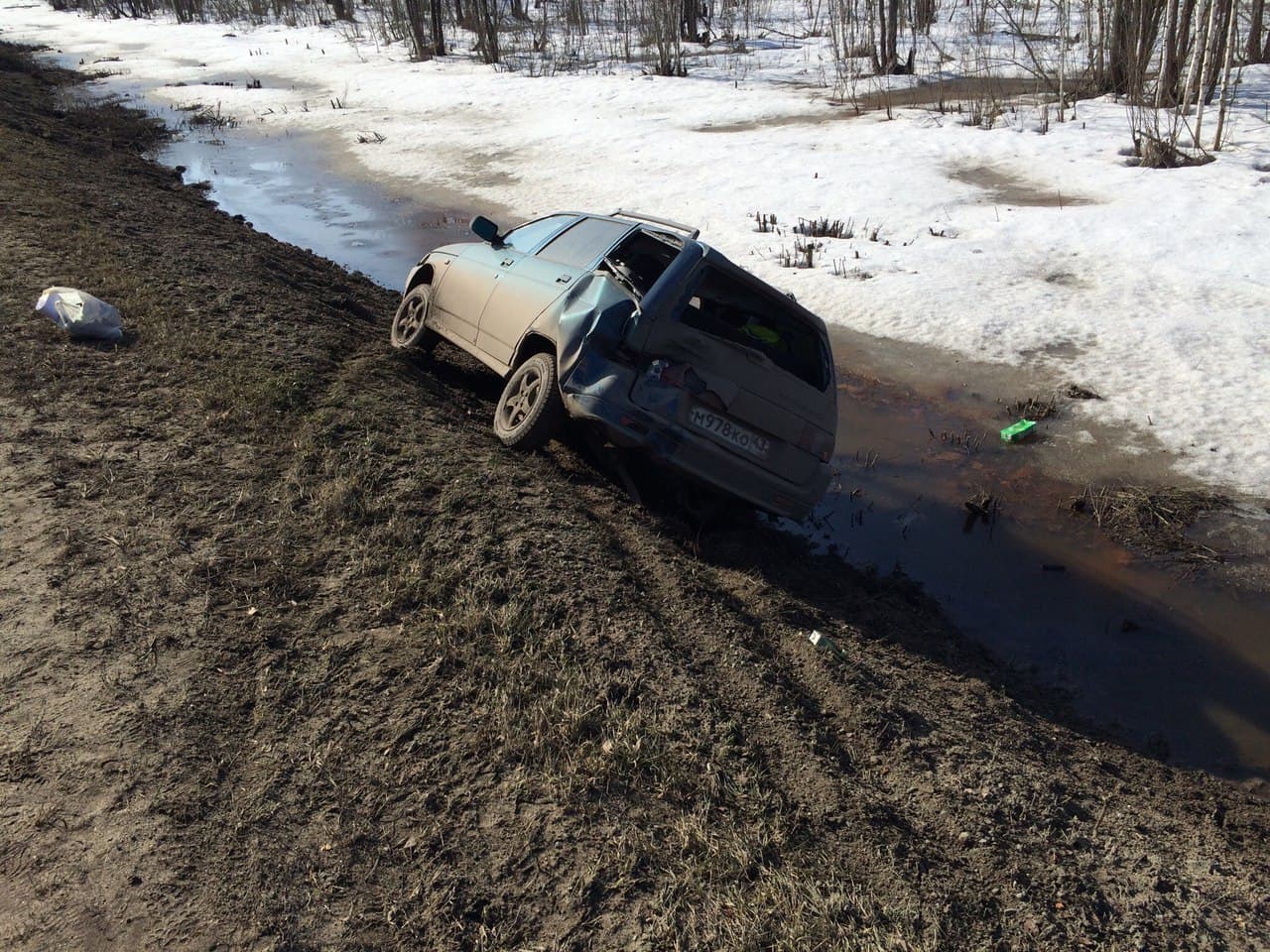 На Котельничском тракте столкнулись 7 машин