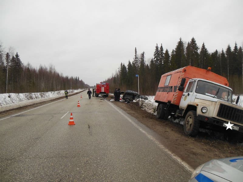 Жуткая авария в Коми унесла жизни двух кировчан