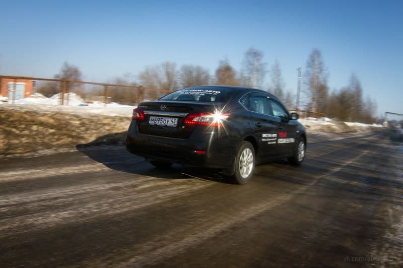 Тест-драйв Nissan Sentra: не быстро, но с комфортом