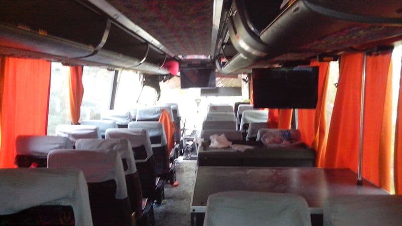 Туристический автобус из Кирова столкнулся с фурой в Нижегородской области