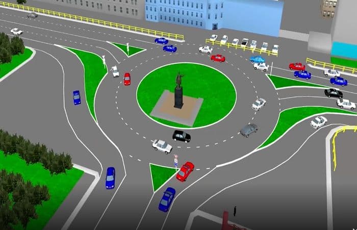 В Кирове появится ещё один оборудованный перекресток с круговым движением