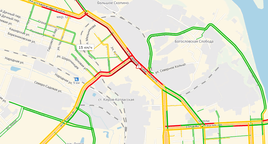 Пробочный эффект. Киров буксует в снегу