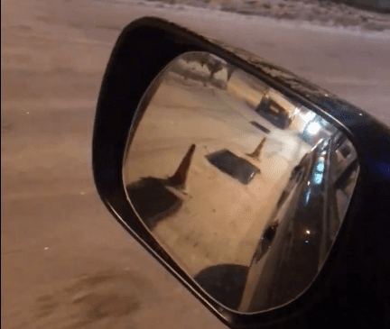 Ремонт дорог начался параллельно со снегопадом