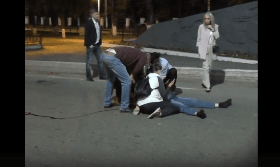 Авария у танка: сбитому пешеходу разорвало руку