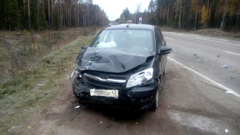 «Калина» vs «Гранта»: поворот закончился столкновением