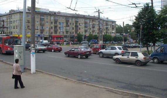 Воровского переразметят чтобы избавиться от пробок