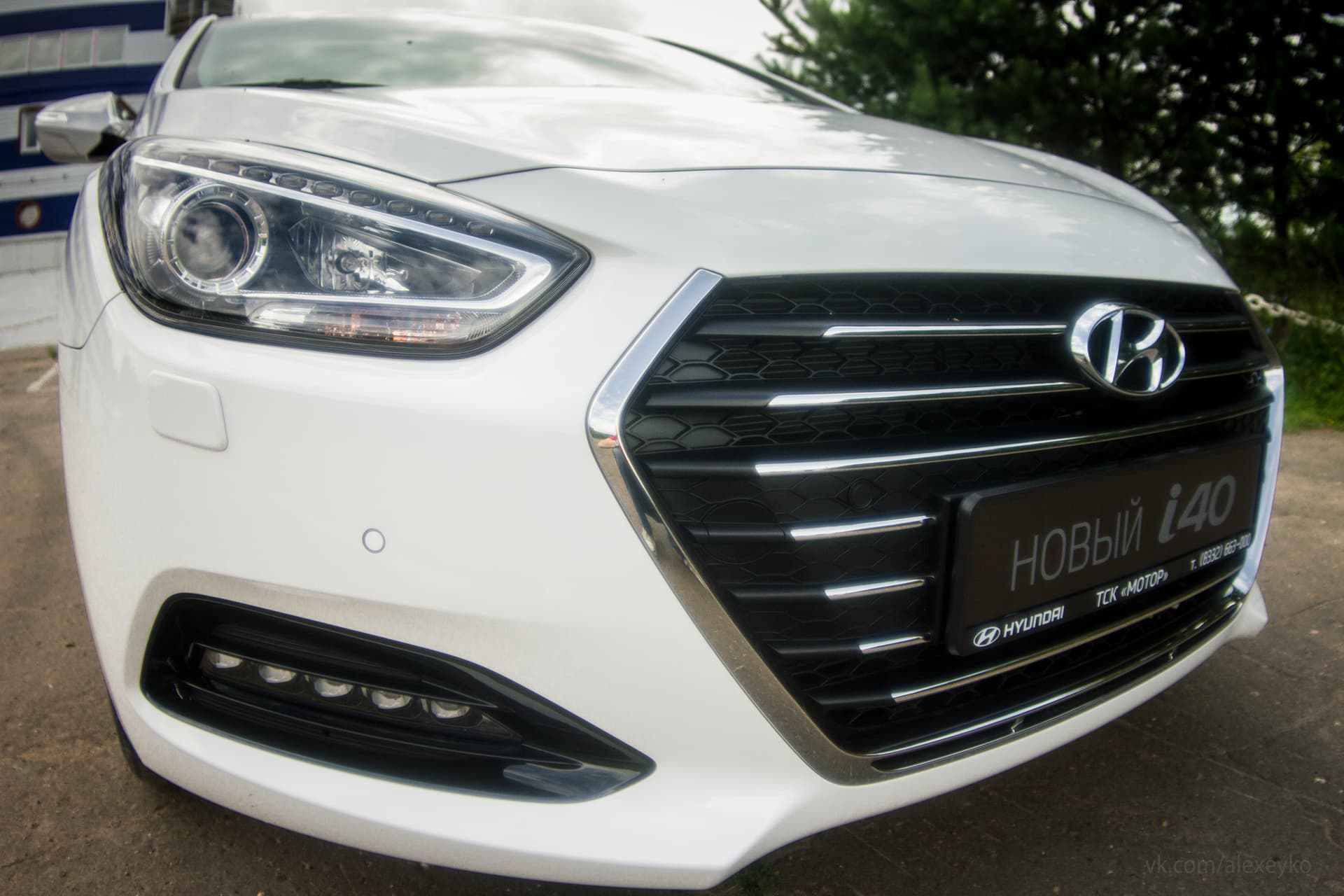 Тест-драйв нового Hyundai i40: бизнес-класс и точка