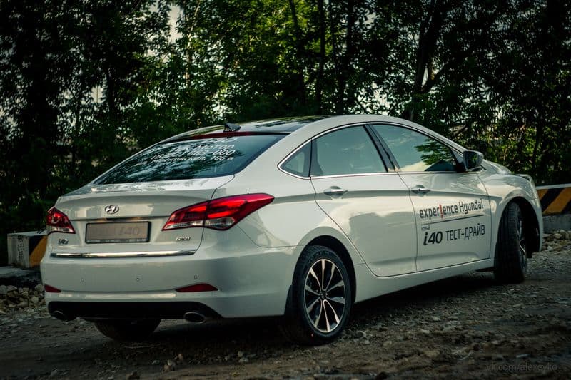 Тест-драйв нового Hyundai i40: бизнес-класс и точка