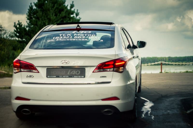 Тест-драйв нового Hyundai i40: бизнес-класс и точка