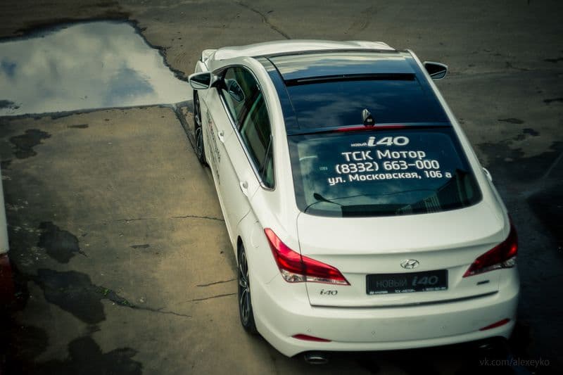 Тест-драйв нового Hyundai i40: бизнес-класс и точка