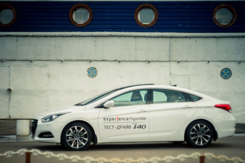 Тест-драйв нового Hyundai i40: бизнес-класс и точка