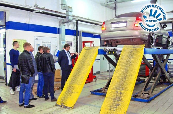 Экскурсии для школьников в Моторе «Как устроен автомобиль»