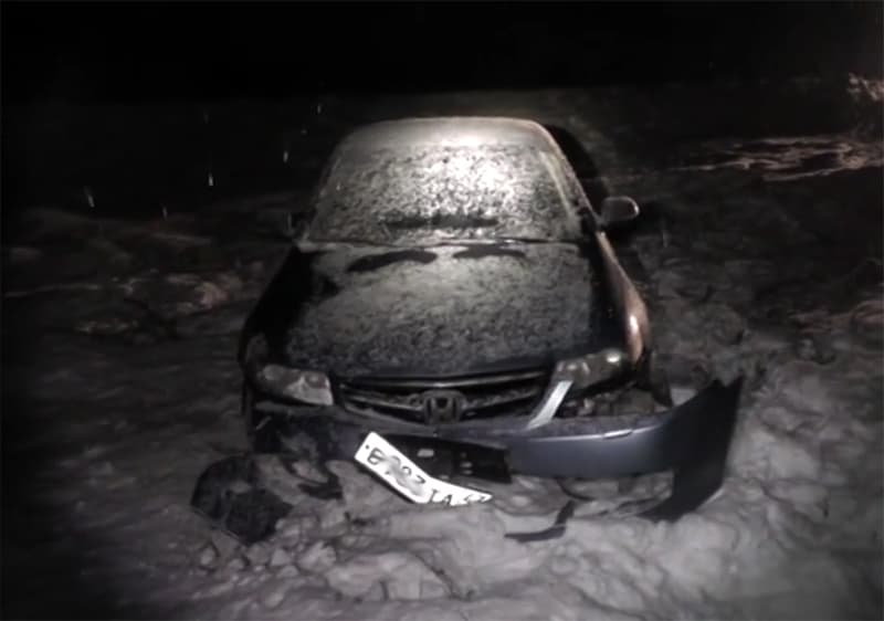 Пьяный кировчанин улетел в кювет после ссоры с любимой