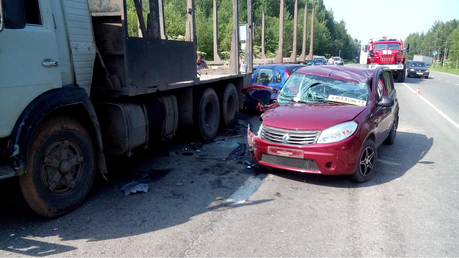 Появилось видео с крупного ДТП на Советском тракте