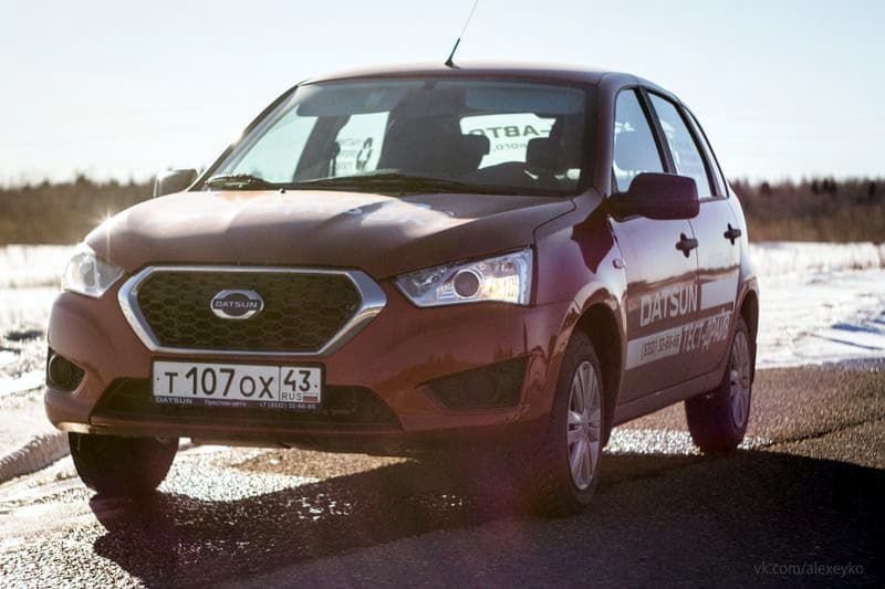 Тест-драйв Datsun mi-DO:Чувствуешь себя за рулем раллийной машины
