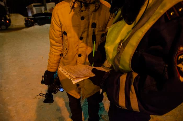 Улицу Дзержинского очистили от снега и от машин