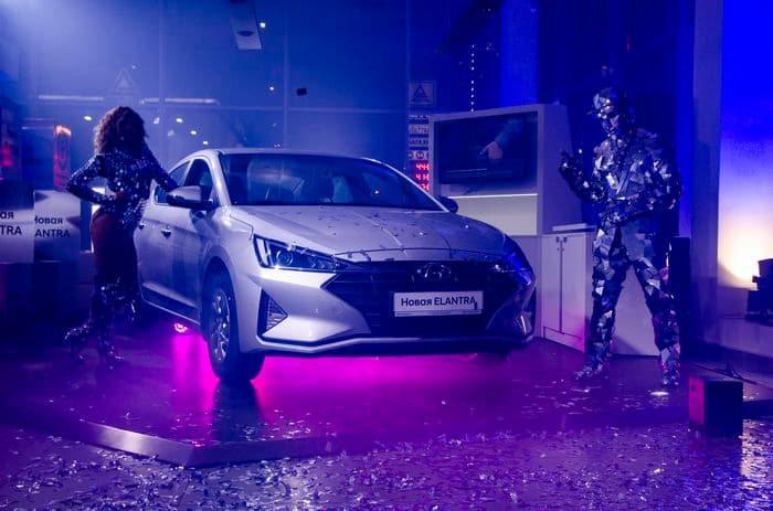 В Кирове прошла презентация обновленного автомобиля Hyundai Elantra