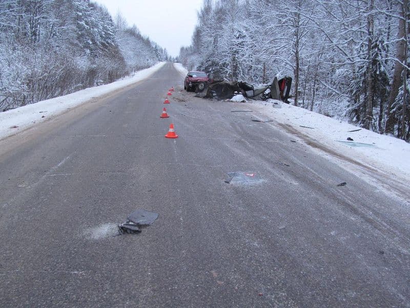 Смертельное ДТП на трассе Киров-Малмыж-Вятские Поляны