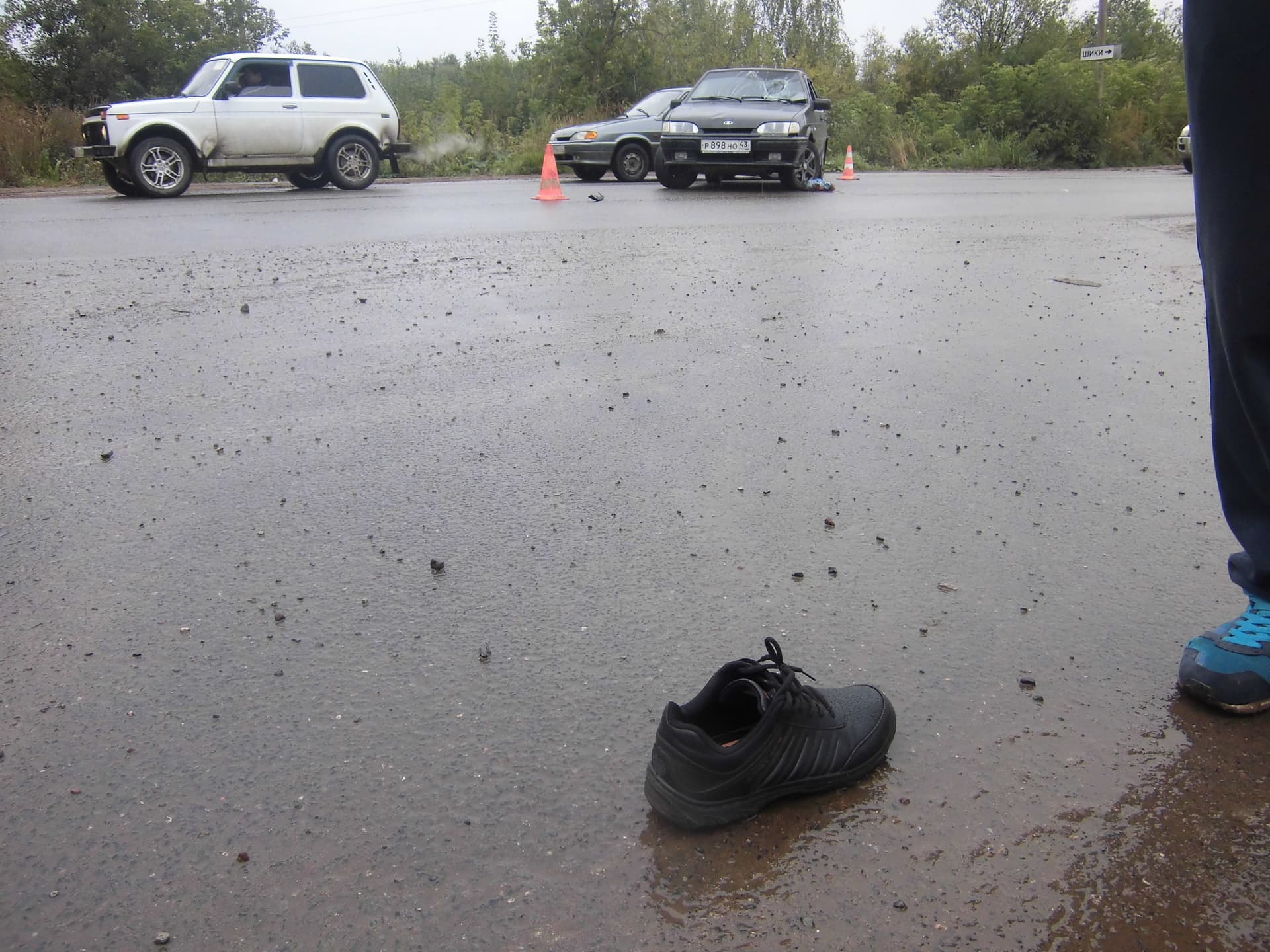 ГИБДД пытается установить личность сбитого на Ульяновской человека