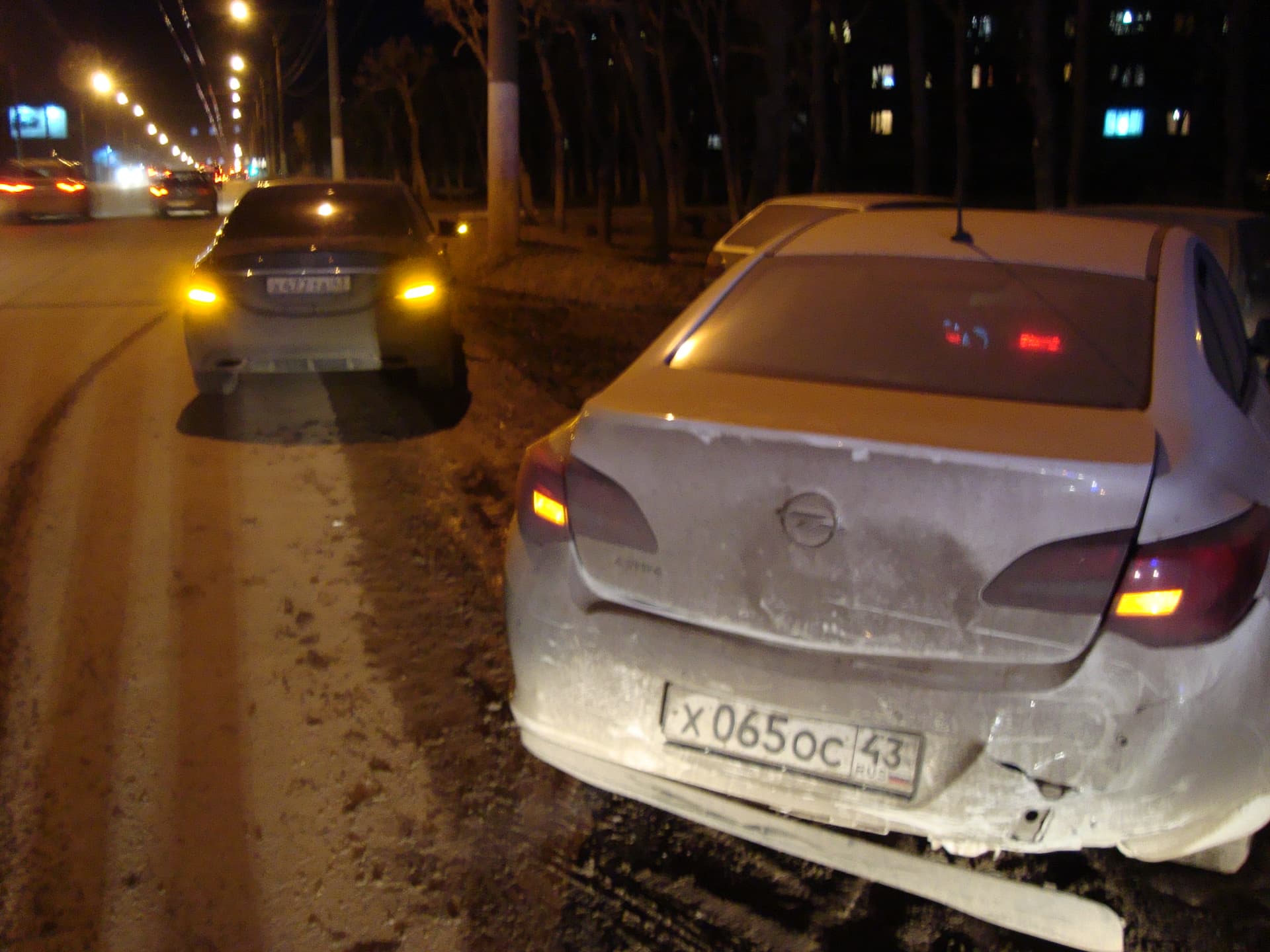 Двойное ДТП произошло на улице Московской