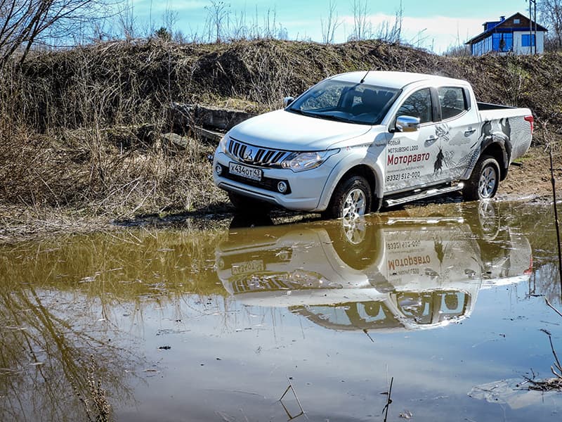 Тест-драйв Mitsubishi L200: я готов стать фермером