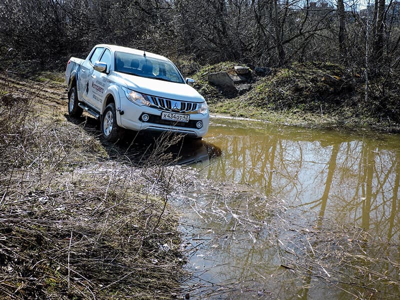 Тест-драйв Mitsubishi L200: я готов стать фермером