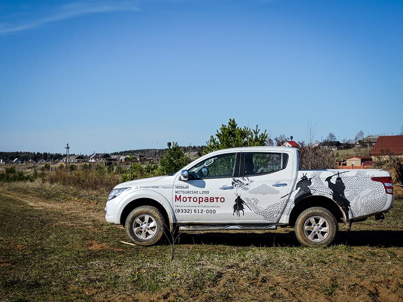 Тест-драйв Mitsubishi L200: я готов стать фермером