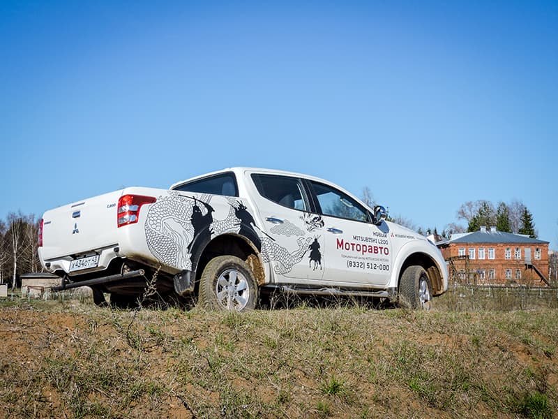 Тест-драйв Mitsubishi L200: я готов стать фермером