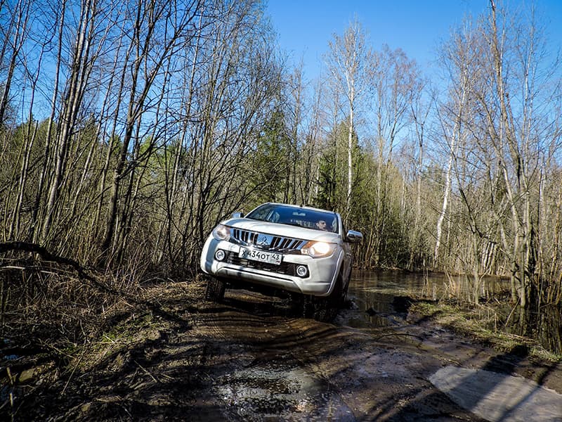 Тест-драйв Mitsubishi L200: я готов стать фермером