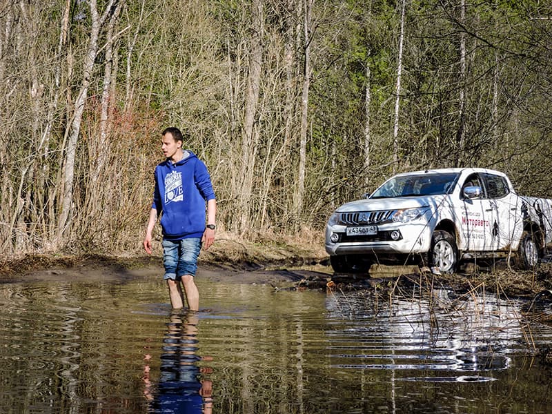 Тест-драйв Mitsubishi L200: я готов стать фермером