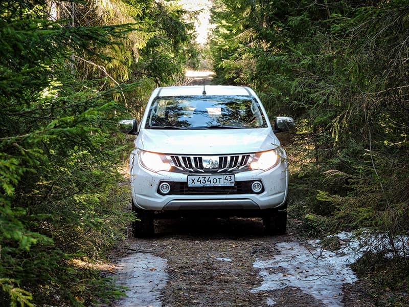 Тест-драйв Mitsubishi L200: я готов стать фермером