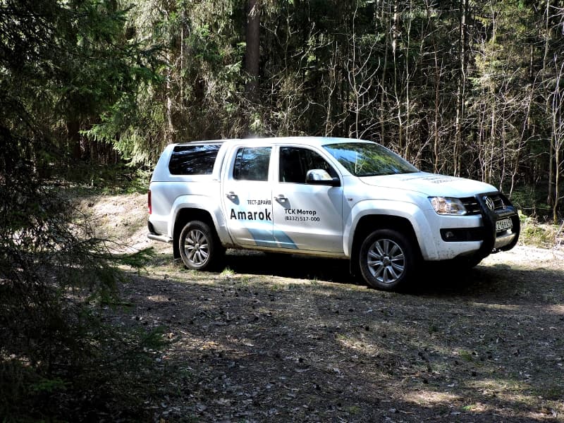 Тест-драйв Volkswagen Amarok: рыбалка может затянуться